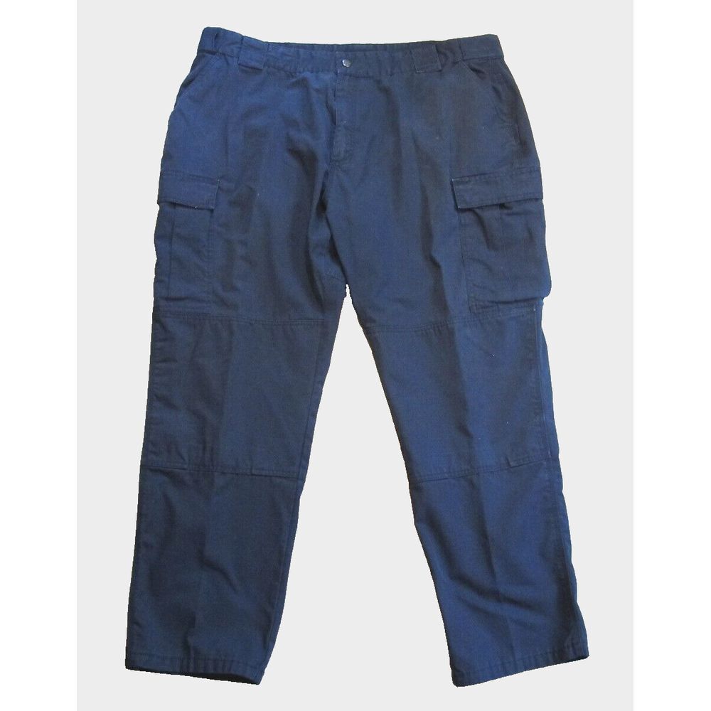 511 Tactical TDU Black Ripstop Cargo‎ Pants Men's Size 42 x 32 Stretch Waist